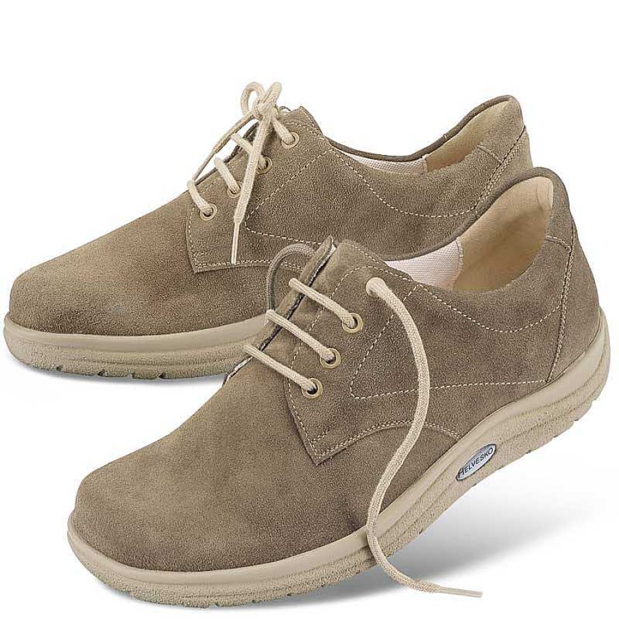 Idealsko Helvesko Comfort Shoes: York Model, Natural Hot