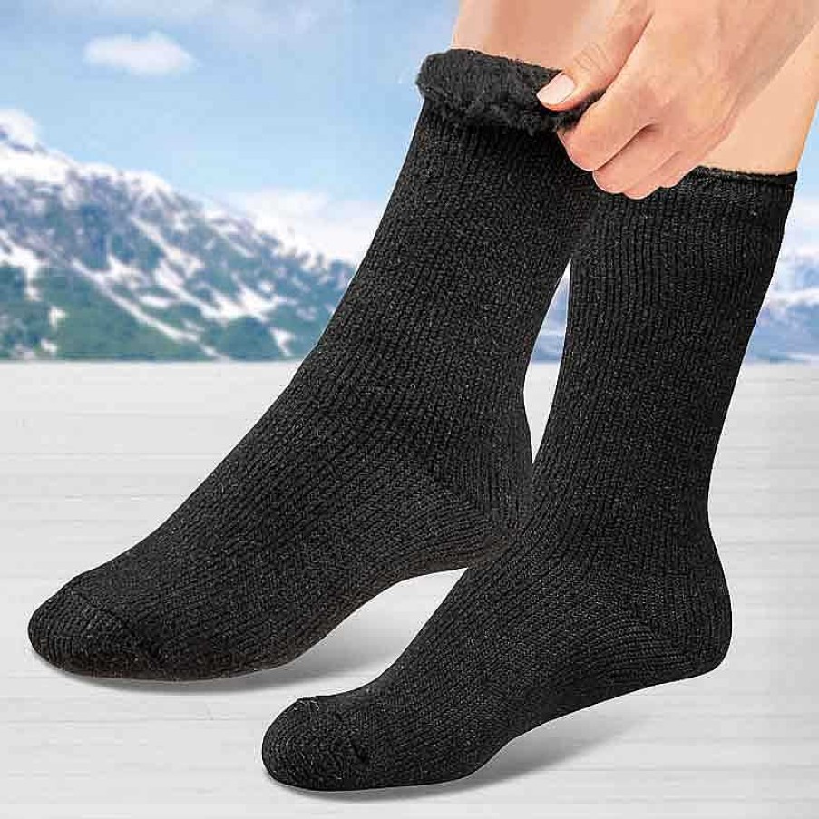 Idealsko Anti-Cold Socks For Him Black Best