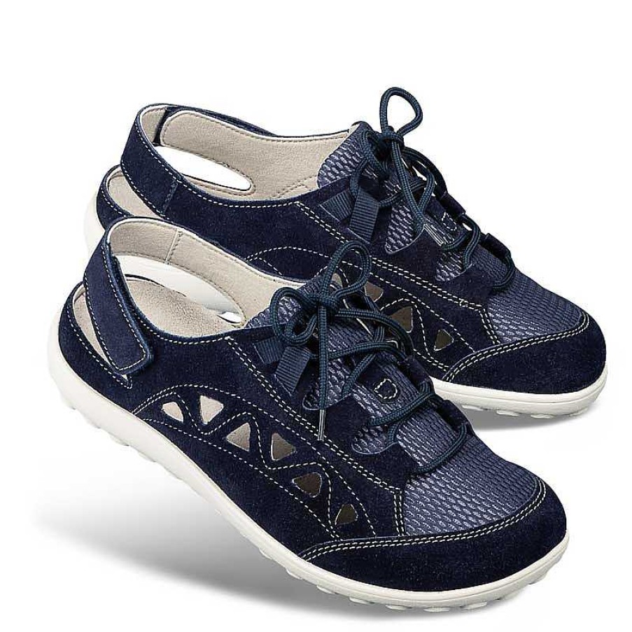 Idealsko Helvesko Comfort Shoes: Bila Model, Dark Blue Wholesale