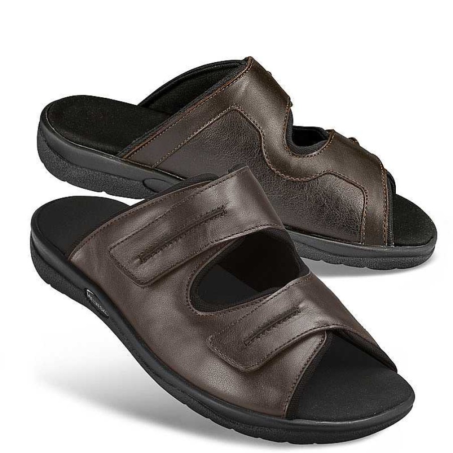 Idealsko Helvesko Comfort Shoes: Stefan Model, Brown Best