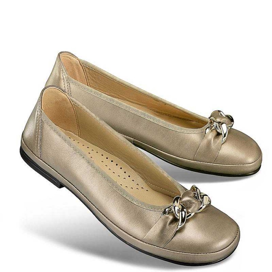 Idealsko Helvesko Comfort Shoes: Aida Model, Bronze Best