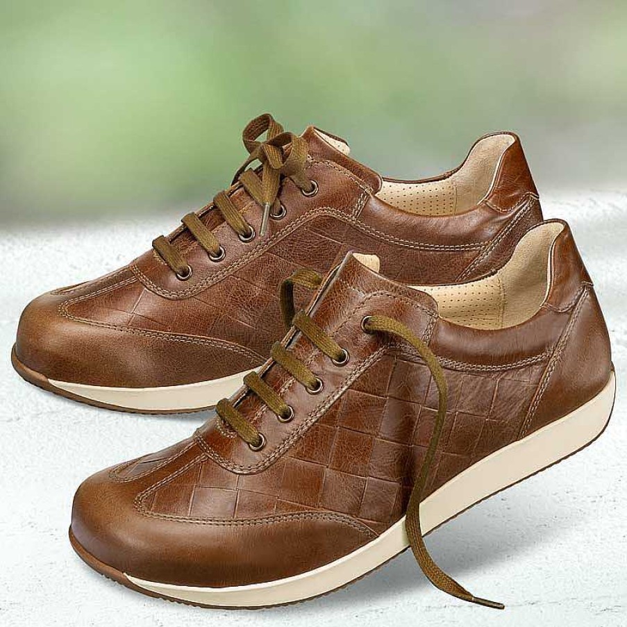 Idealsko Helvesko Comfort Shoes: Jos Model, Brown Hot