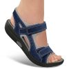 Idealsko Helvesko Comfort Shoes: Bay Model, Blue Hot