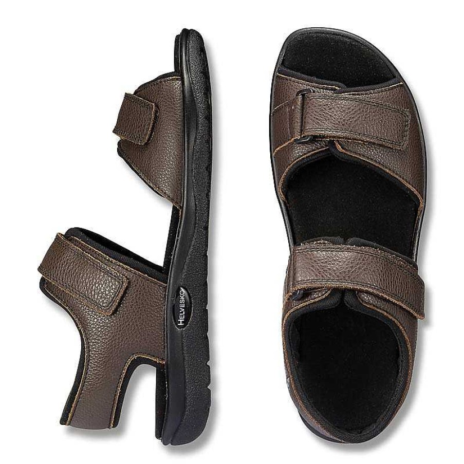 Idealsko Helvesko Comfort Shoes: Model Willi, Dark Brown Online