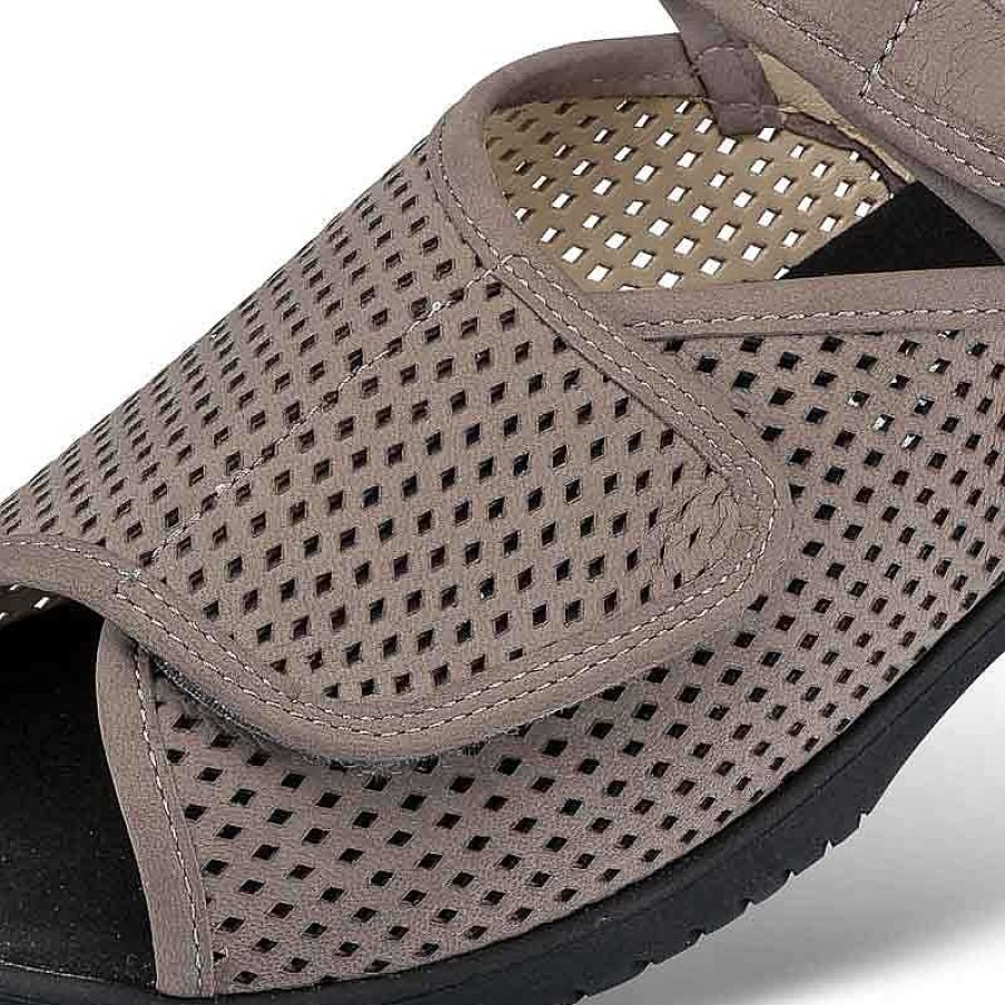 Idealsko Helvesko Comfort Shoes: Globia Model, Gray Wholesale