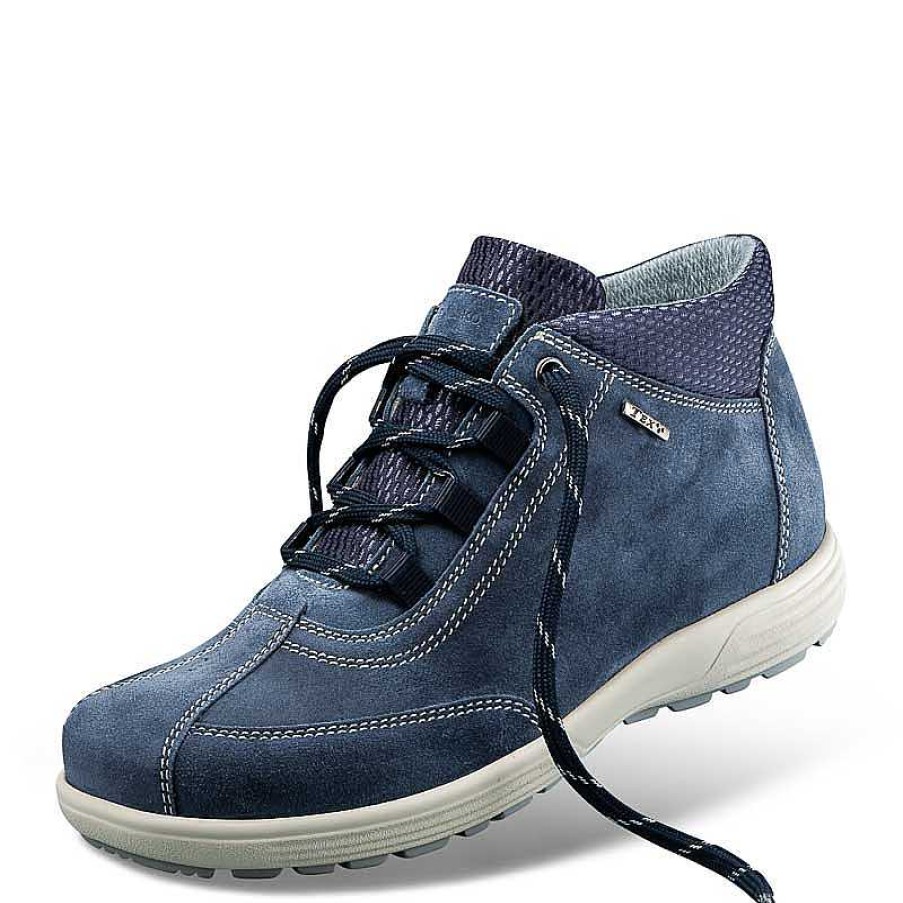 Idealsko Helvesko Comfort Shoes: Leeds Ii Tex Model, Blue Wholesale