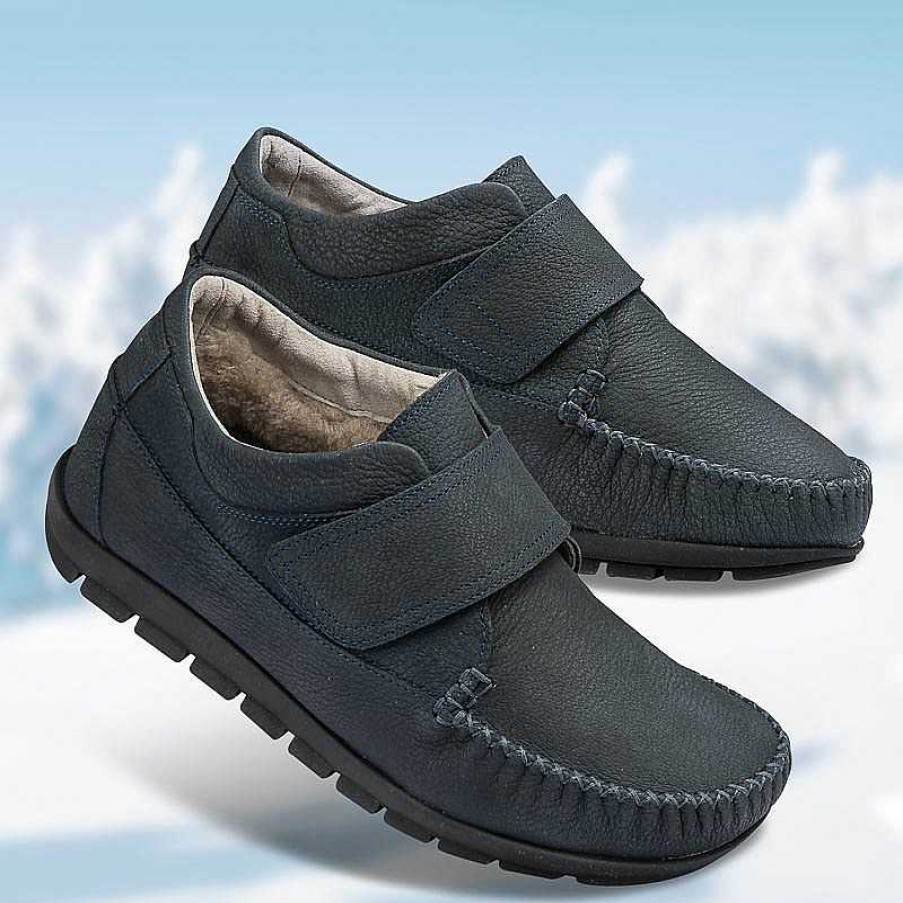 Idealsko Helvesko Comfort Shoes: Nomad Ii Model, Dark Blue Clearance