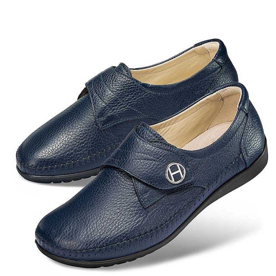 Idealsko Helvesko Comfort Shoes: Jona Model, Dark Blue New