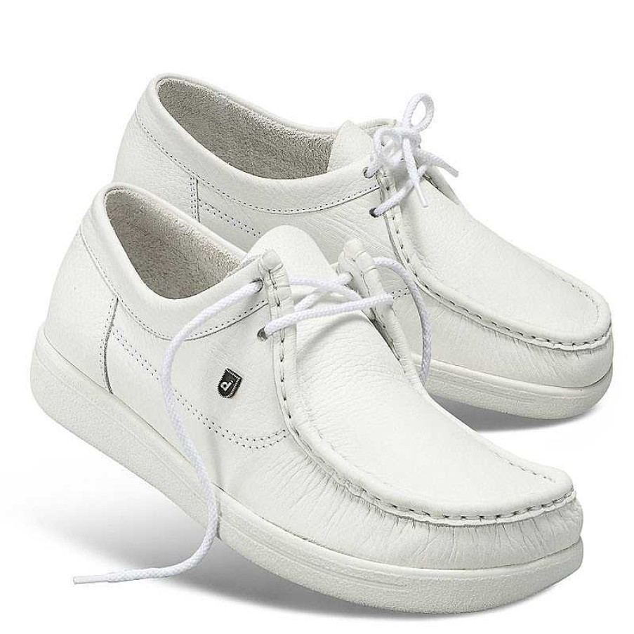 Idealsko Dansko Comfort Shoes: Latino Model, White Hot