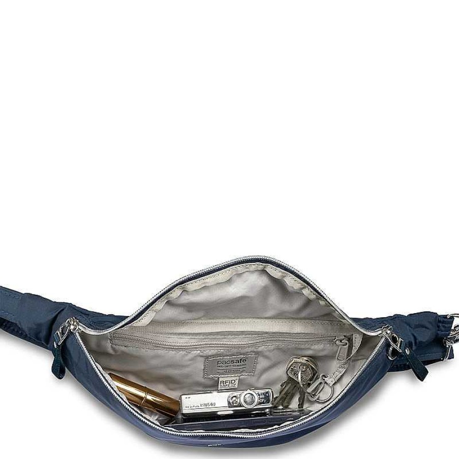 Idealsko Blue Anti-Theft Belt Bag Hot