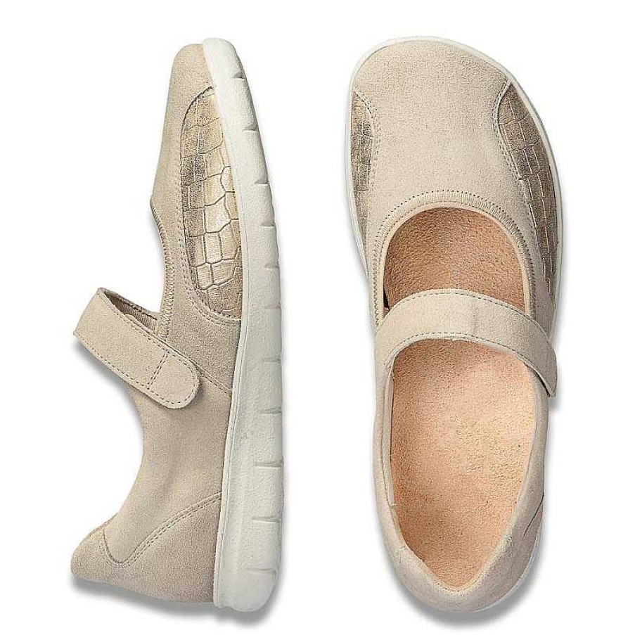 Idealsko Helvesko Comfort Shoes: Bettina Model, Beige Clearance