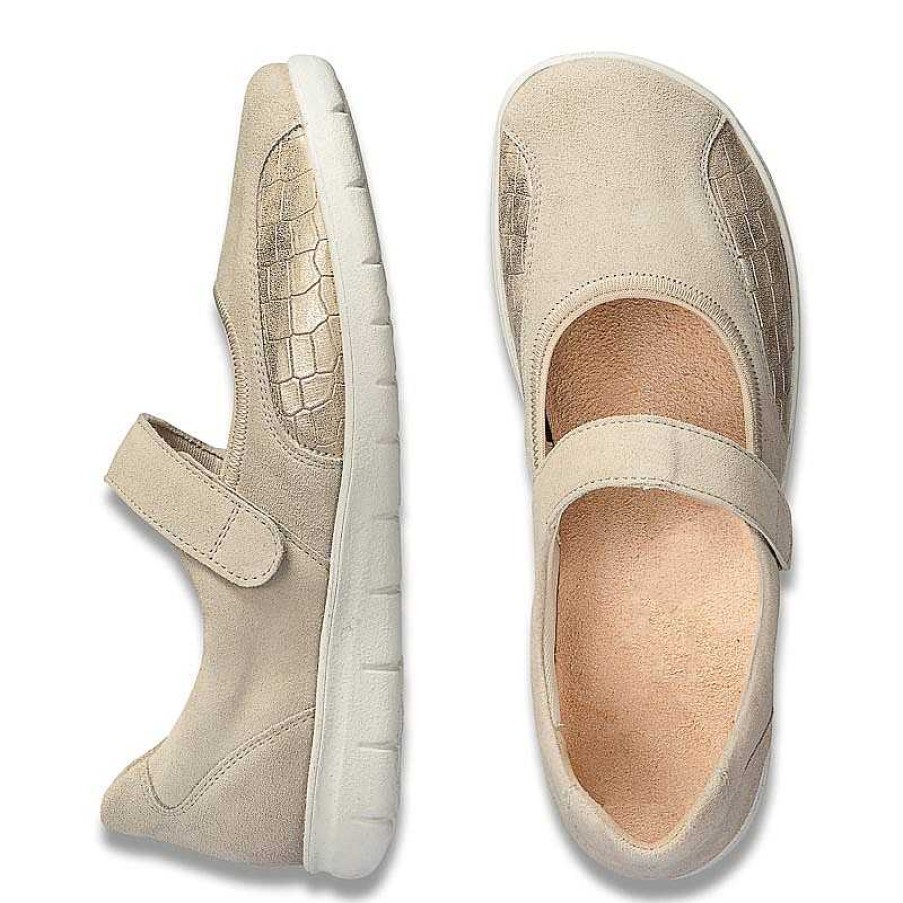 Idealsko Helvesko Comfort Shoes: Bettina Model, Beige Hot