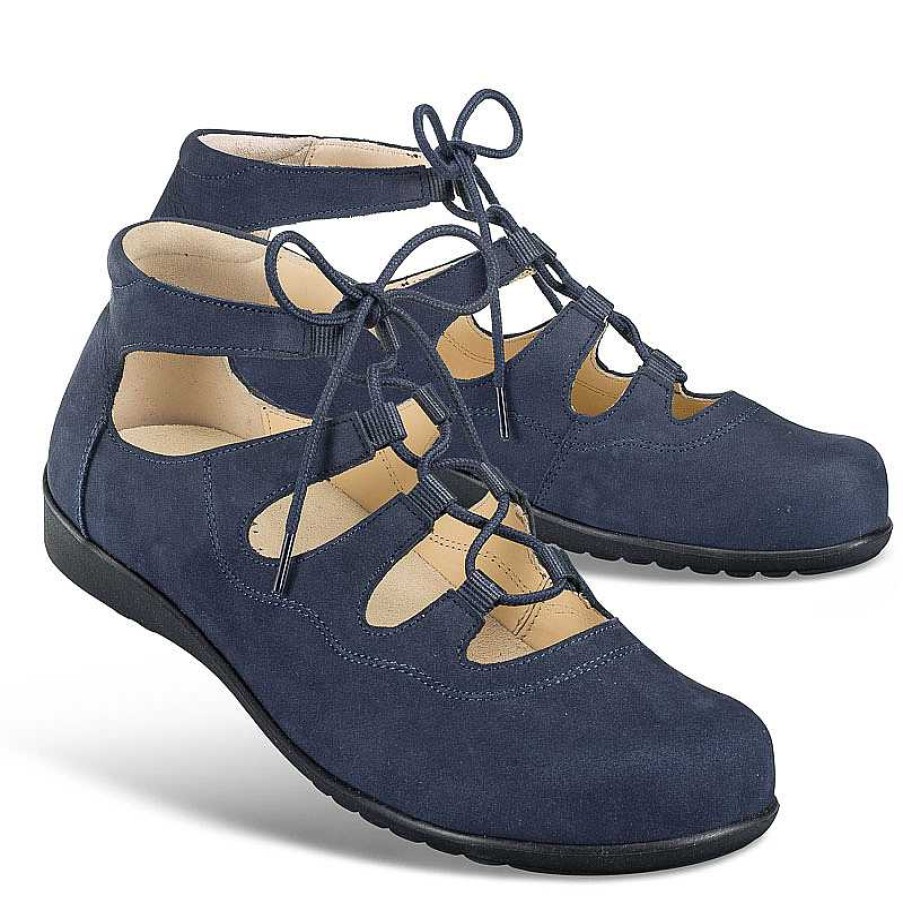 Idealsko Helvesko Comfort Shoes: Naema Model, Dark Blue New