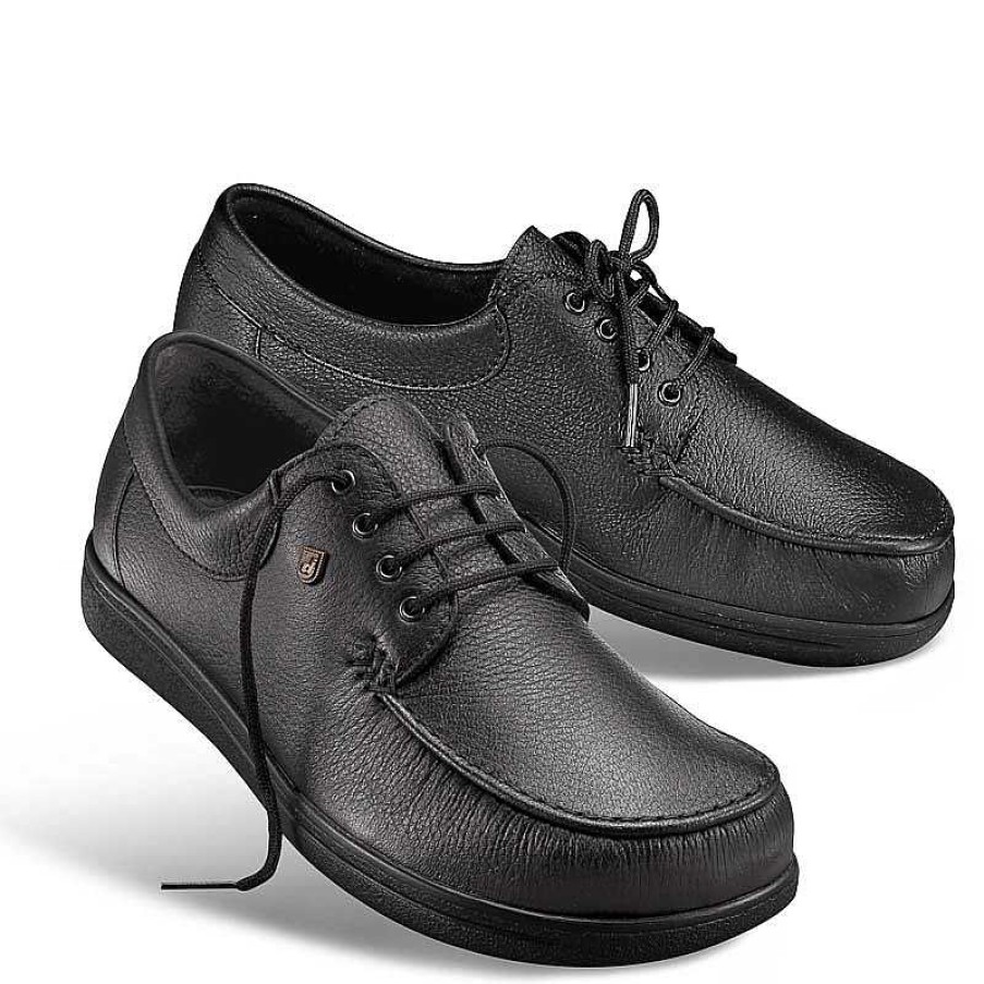 Idealsko Dansko Comfort Shoes: Centro Elk Model, Black Best