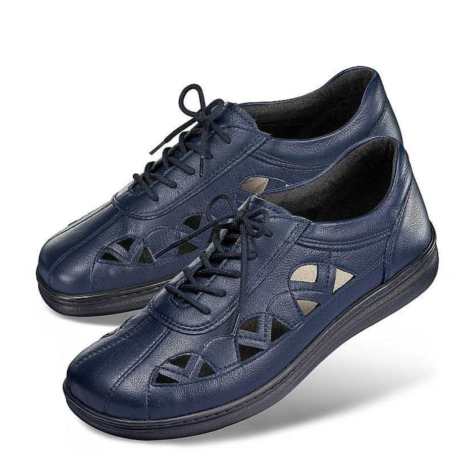 Idealsko Helvesko Comfort Shoes: Kaja Model, Dark Blue Online