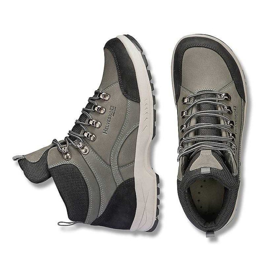 Idealsko Helvesko Comfort Shoes: Kitz Tex Model, Black/Grey Online