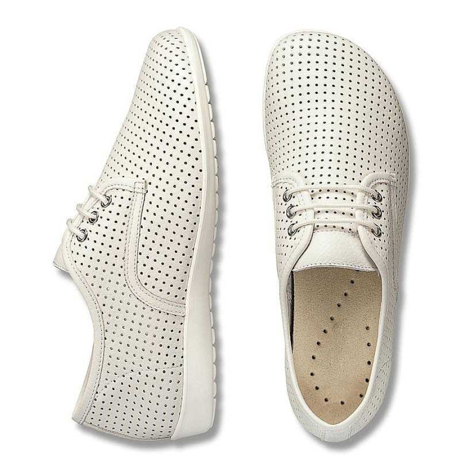 Idealsko Helvesko Comfort Shoes: Alexa Model, White Hot