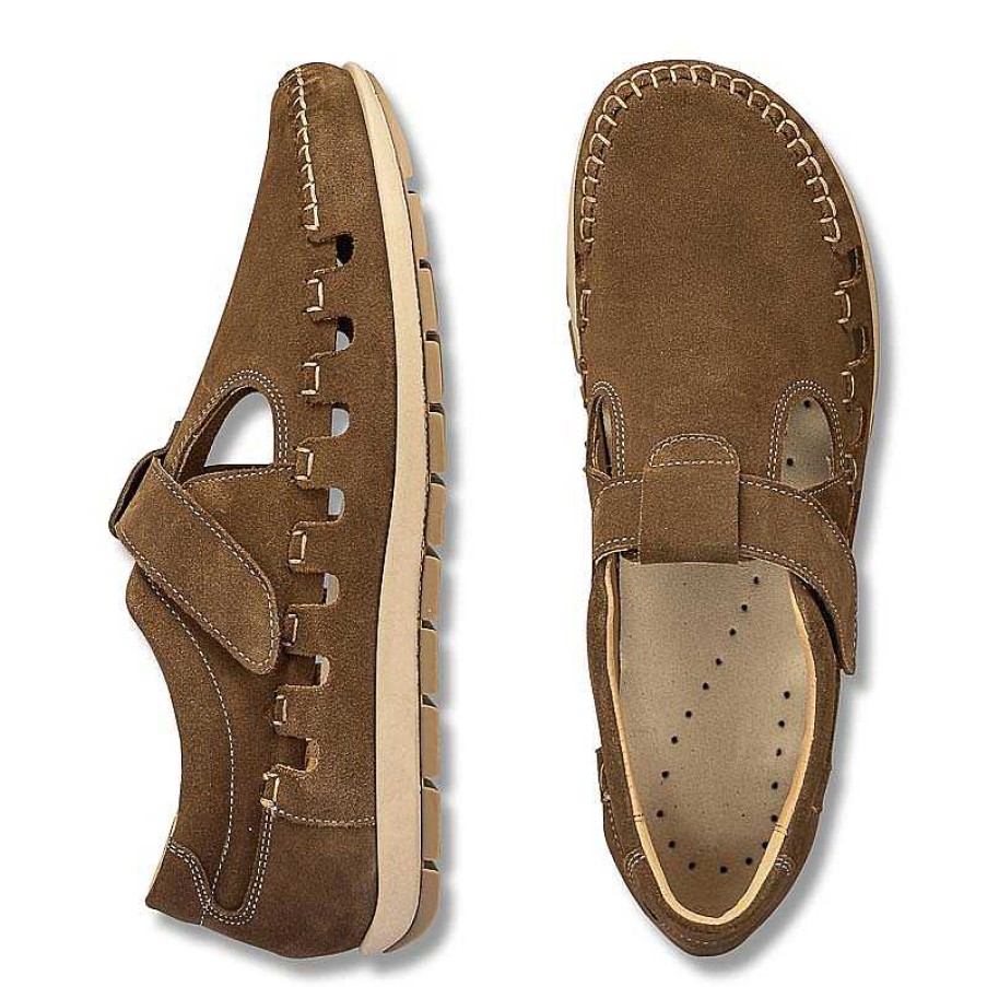 Idealsko Helvesko Comfort Shoes: Nestor Model, Brown Wholesale