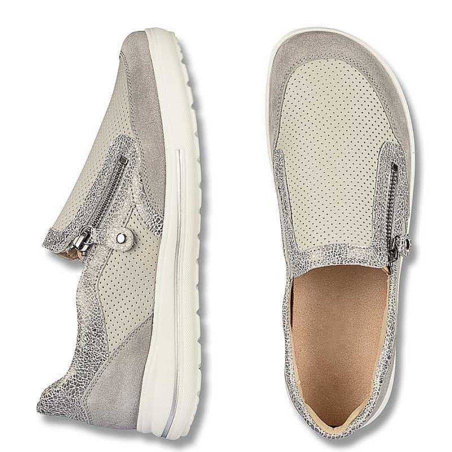 Idealsko Helvesko Comfort Shoes: Onasia Model, Gray Hot