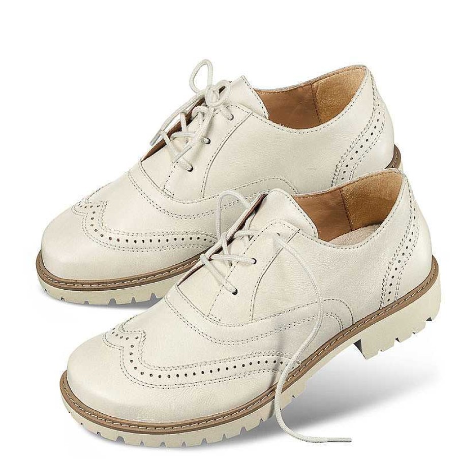 Idealsko Helvesko Comfort Shoes: Estelle Model, White Clearance