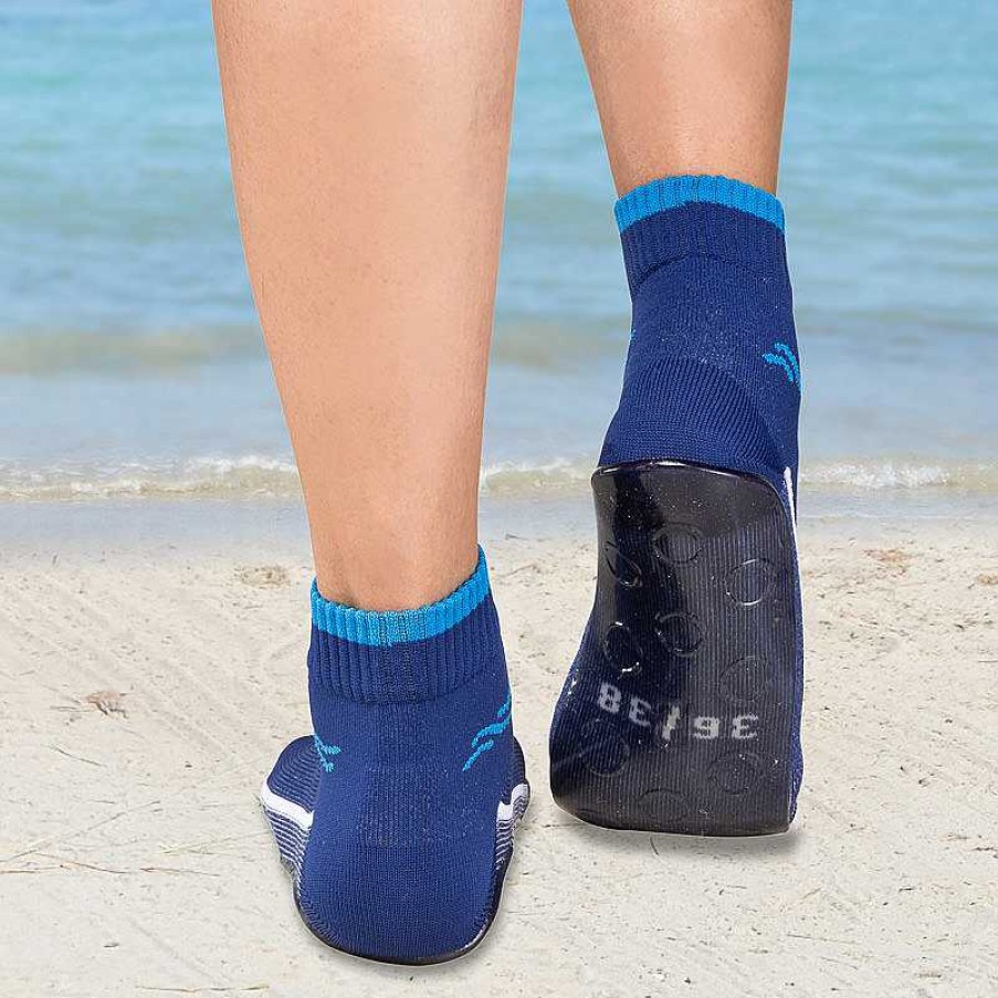 Idealsko Blue Protective Beach Socks New