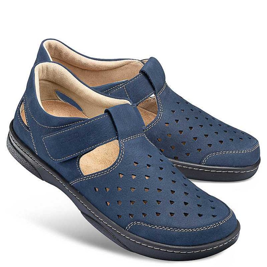 Idealsko Helvesko Comfort Shoes: Rick Model, Blue Online