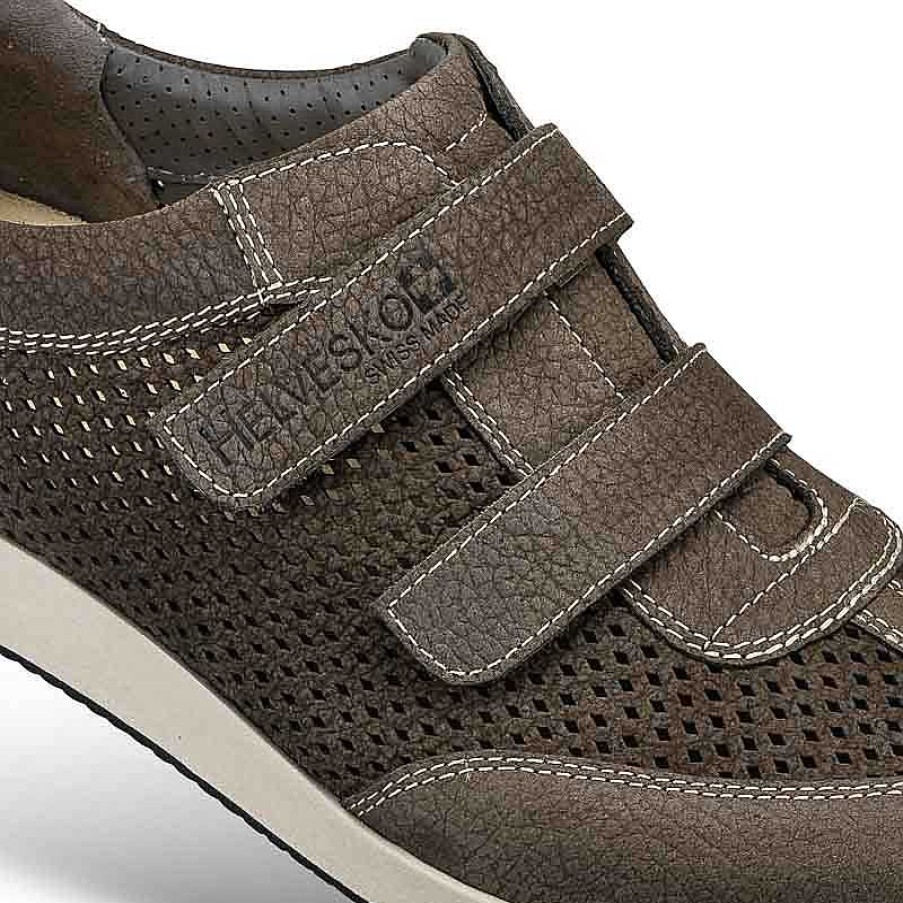 Idealsko Helvesko Comfort Shoes: Curt Model, Grey-Brown New