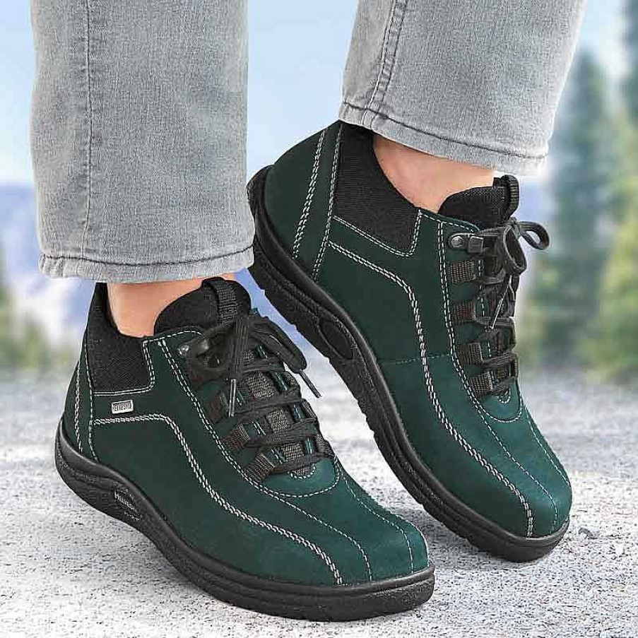 Idealsko Helvesko Comfort Shoes: Athen Model, Dark Green Clearance