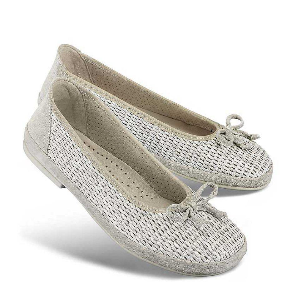 Idealsko Helvesko Comfort Shoes: Aida Model, Gray Clearance